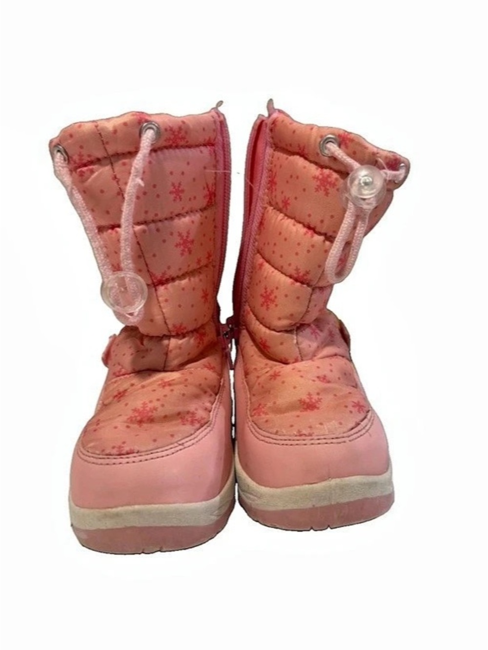 Apakowa Little Girls Snow Boots Size 10.